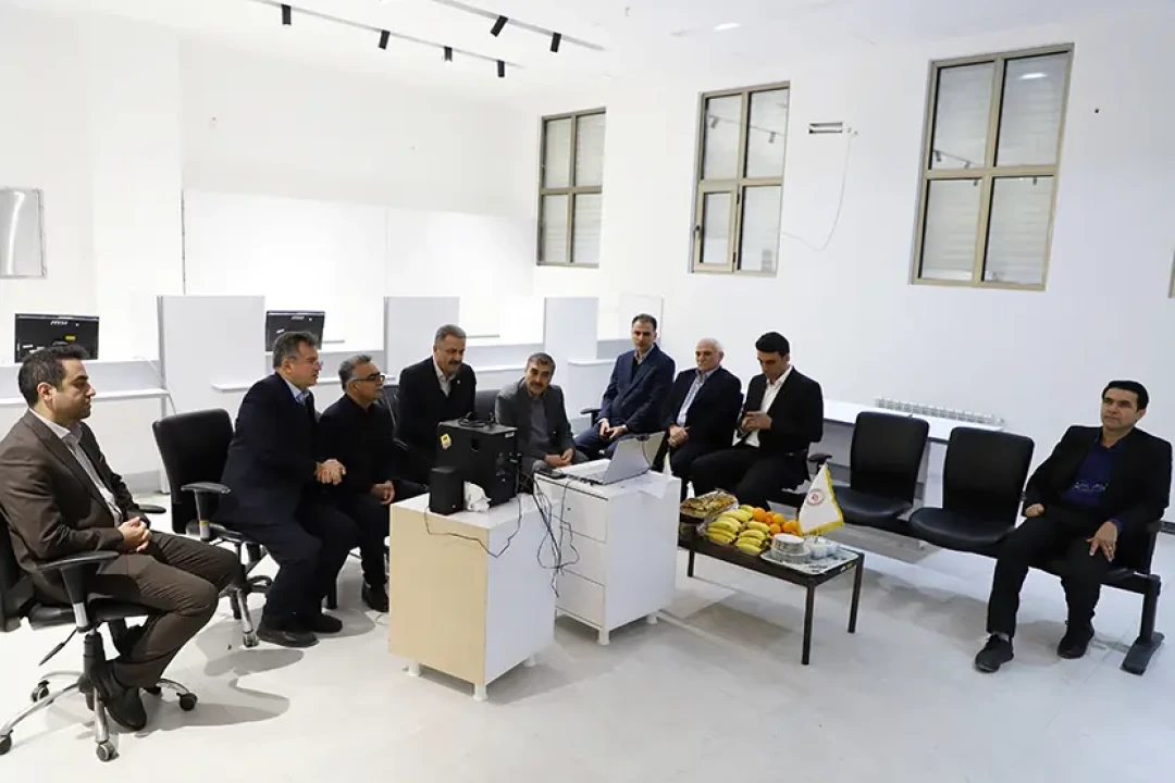 بهره‌برداری از ساختمان جدید شعبه خیابان آبیدر سنندج بانک ملی ایران